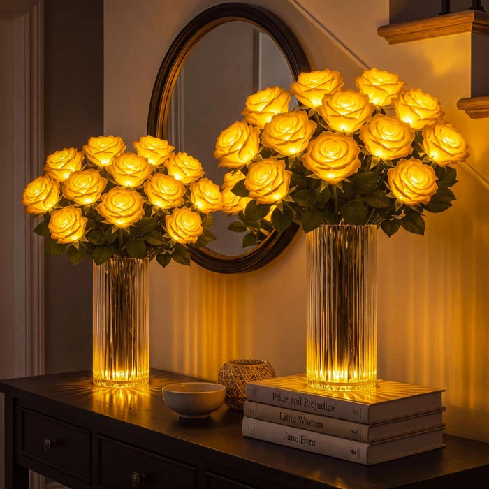 EverBloom – Elegant Glowing Rose Decoration