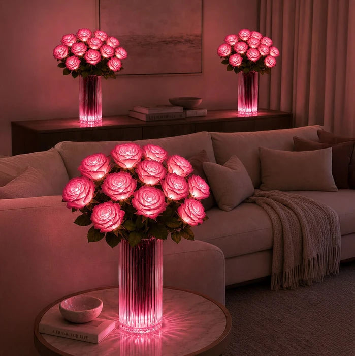 EverBloom – Elegant Glowing Rose Decoration
