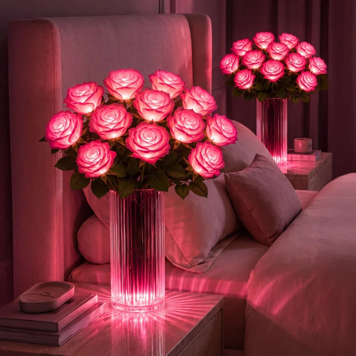 EverBloom – Elegant Glowing Rose Decoration