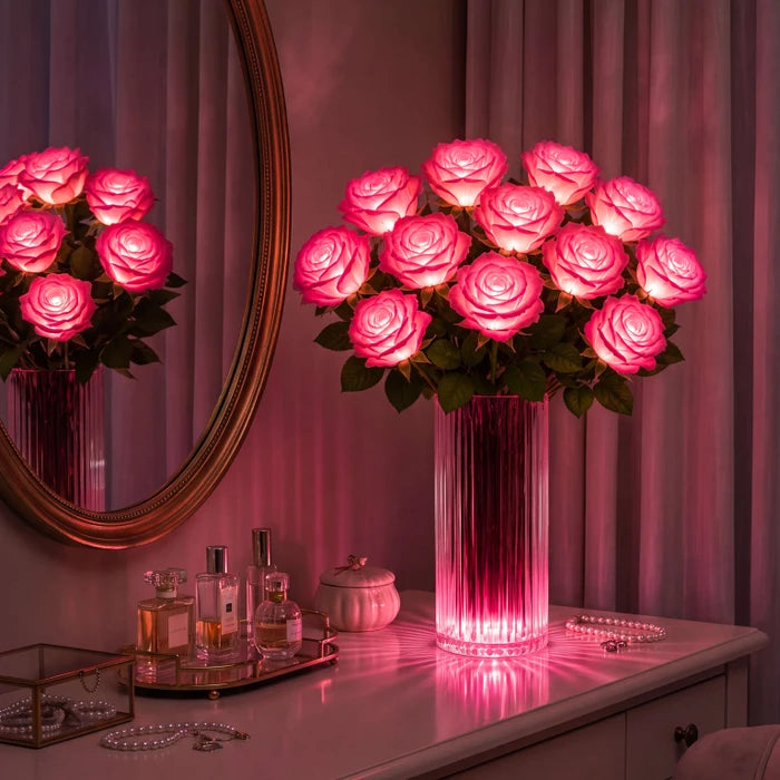 EverBloom – Elegant Glowing Rose Decoration