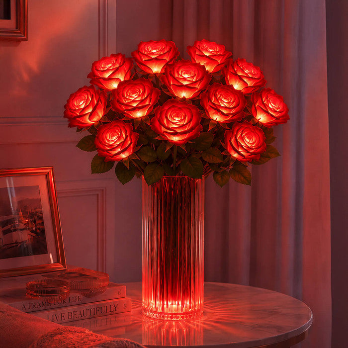 EverBloom – Elegant Glowing Rose Decoration