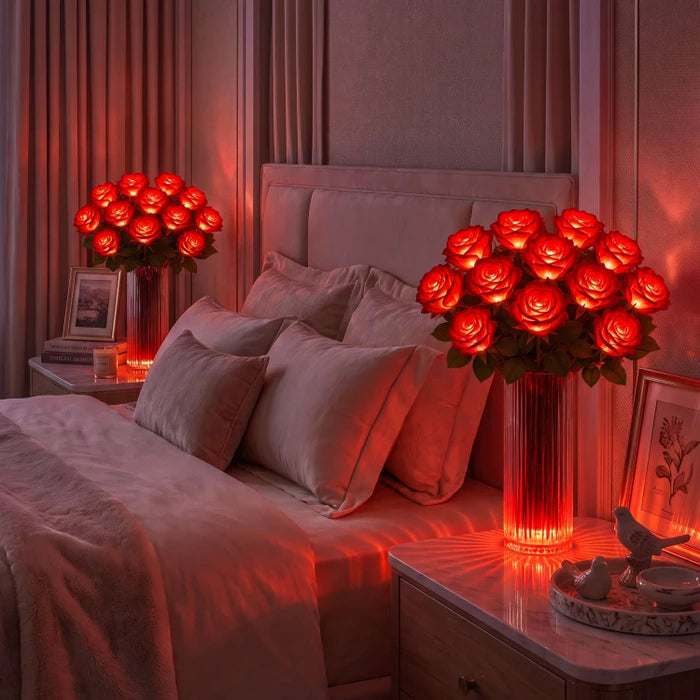 EverBloom – Elegant Glowing Rose Decoration