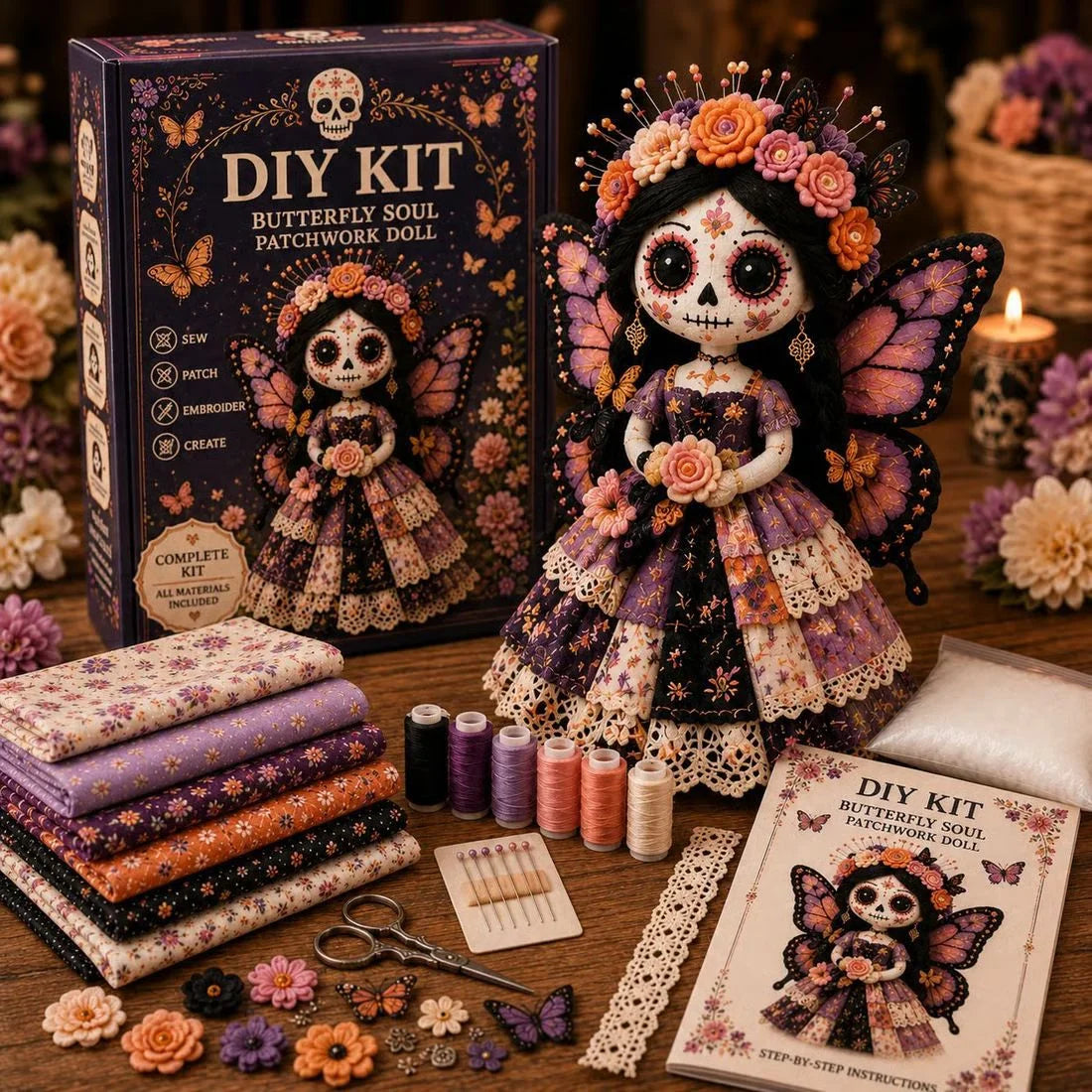 CatrinaCraft – Day of the Dead DIY Doll Kit