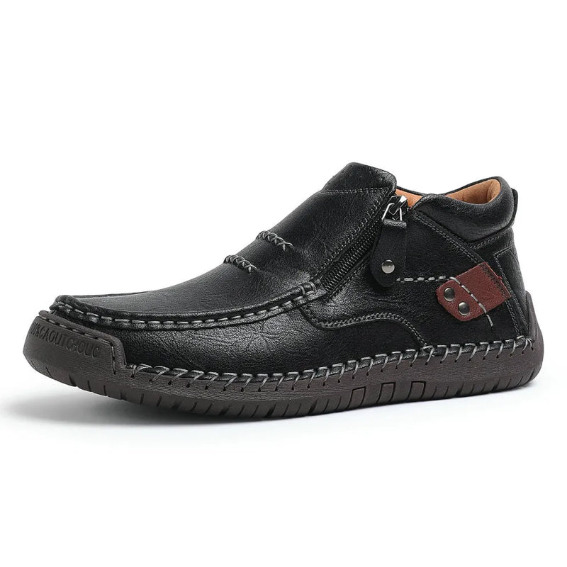 TimberCraft – Classic Genuine Leather Comfort Boots