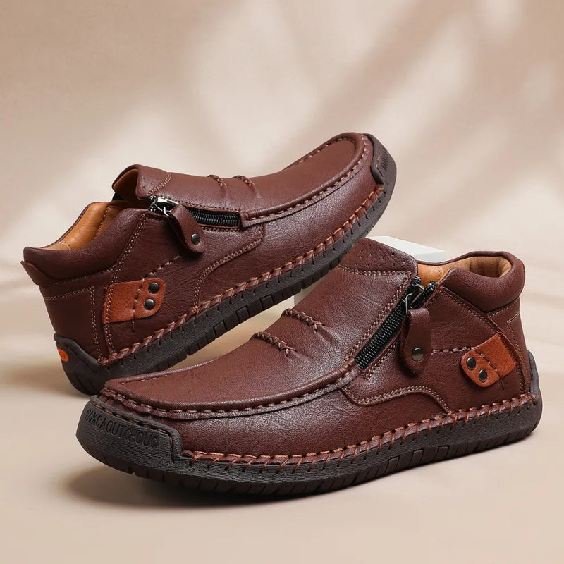 TimberCraft – Classic Genuine Leather Comfort Boots