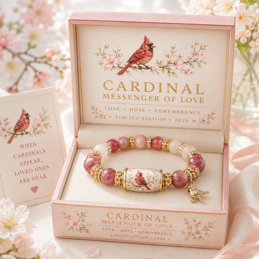 ❤️ Love, Remembrance & Cardinal Blessings 🕊️ | 2026 Limited Edition Bracelet