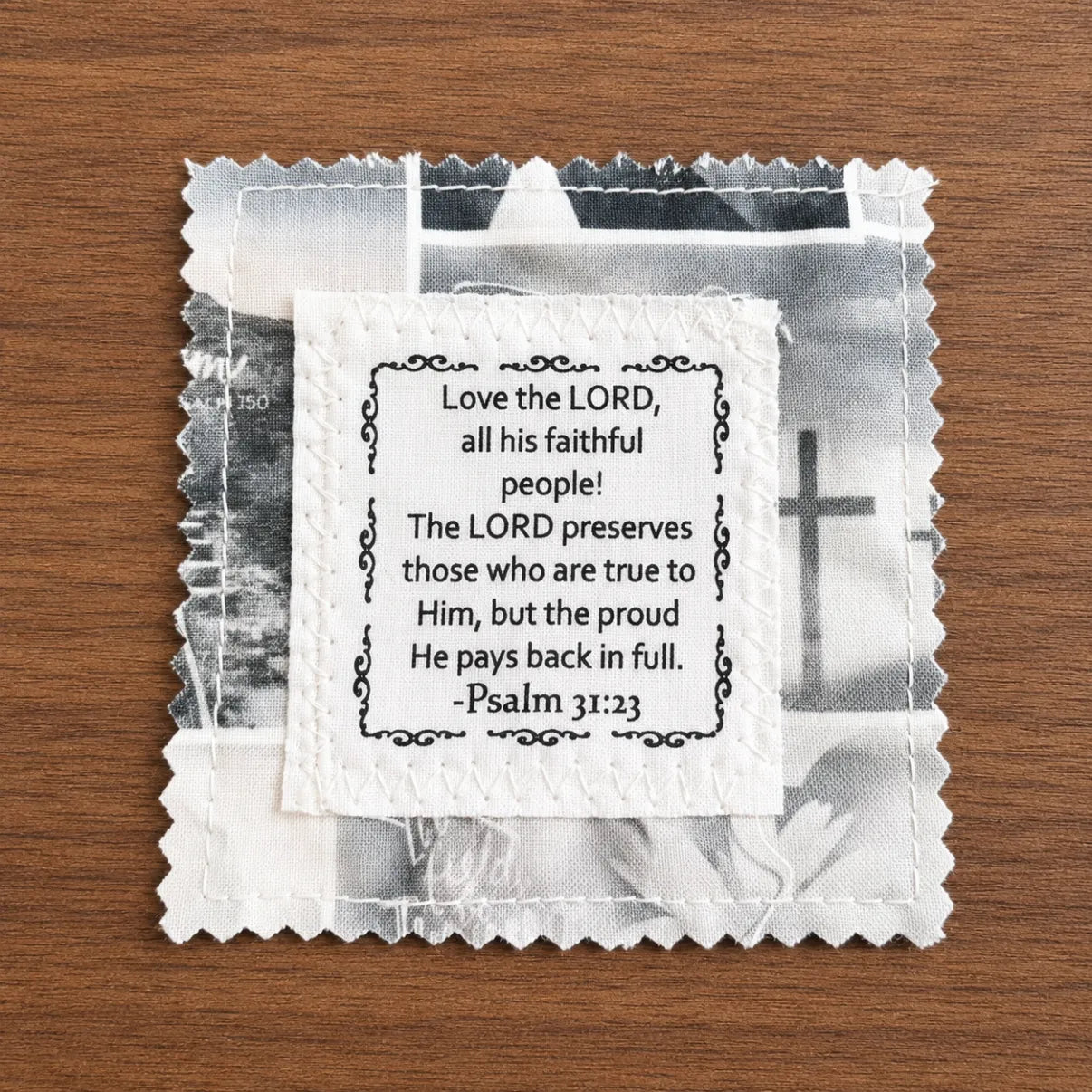 FaithPocket – Inspirational Prayer Fabric Panel