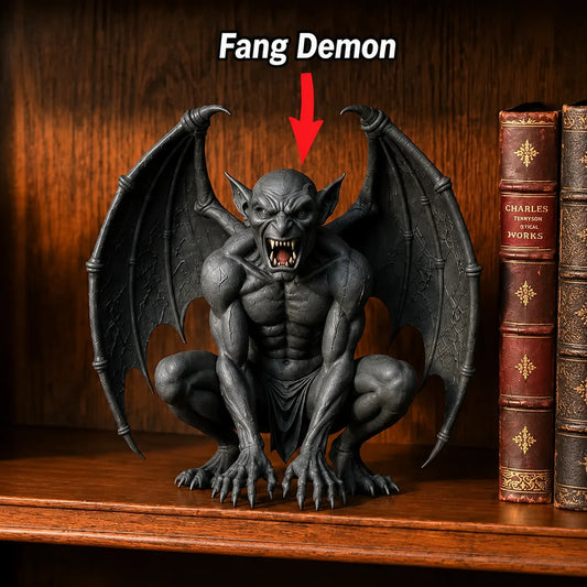 ShadowGarg – Gothic Shelf Guardian Decor