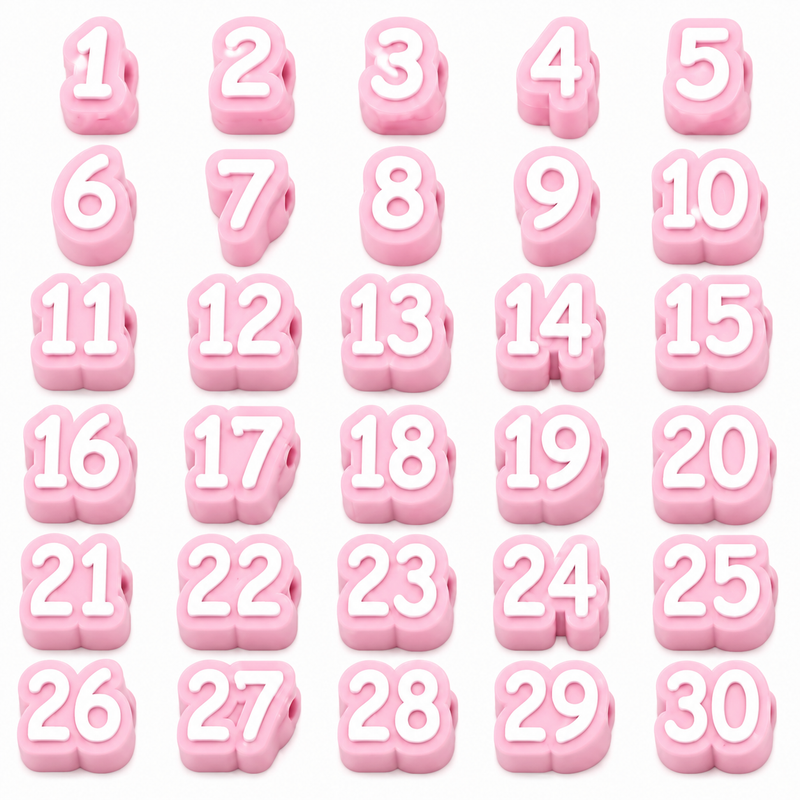 NumberFlow – Numbered Pencil Toppers