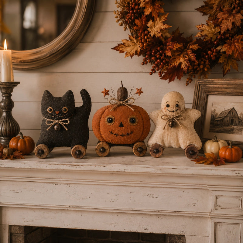 AutumnCharm – Rustic Autumn Tabletop Display