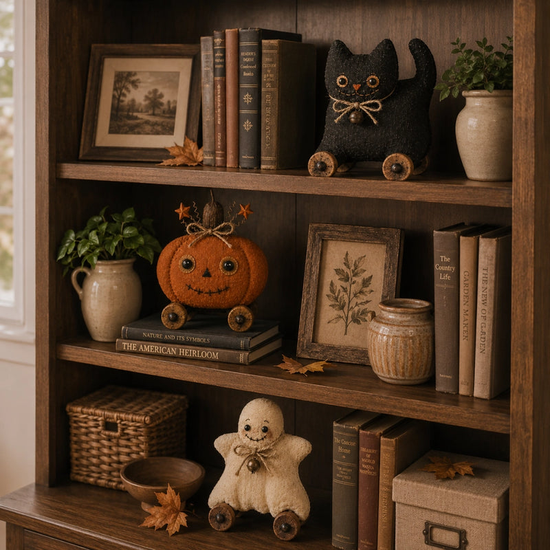 AutumnCharm – Rustic Autumn Tabletop Display