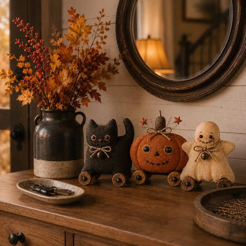 AutumnCharm – Rustic Autumn Tabletop Display