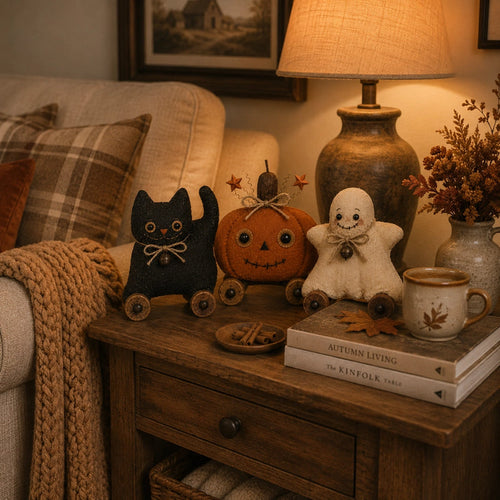 AutumnCharm – Rustic Autumn Tabletop Display