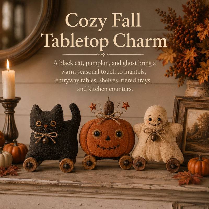 AutumnCharm – Rustic Autumn Tabletop Display