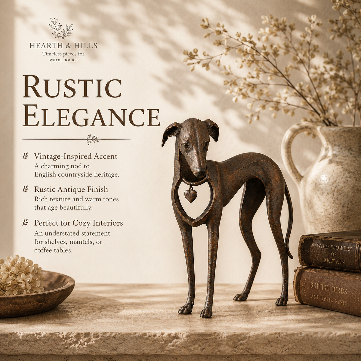 HoundCharm – Elegant Sighthound Home Decor