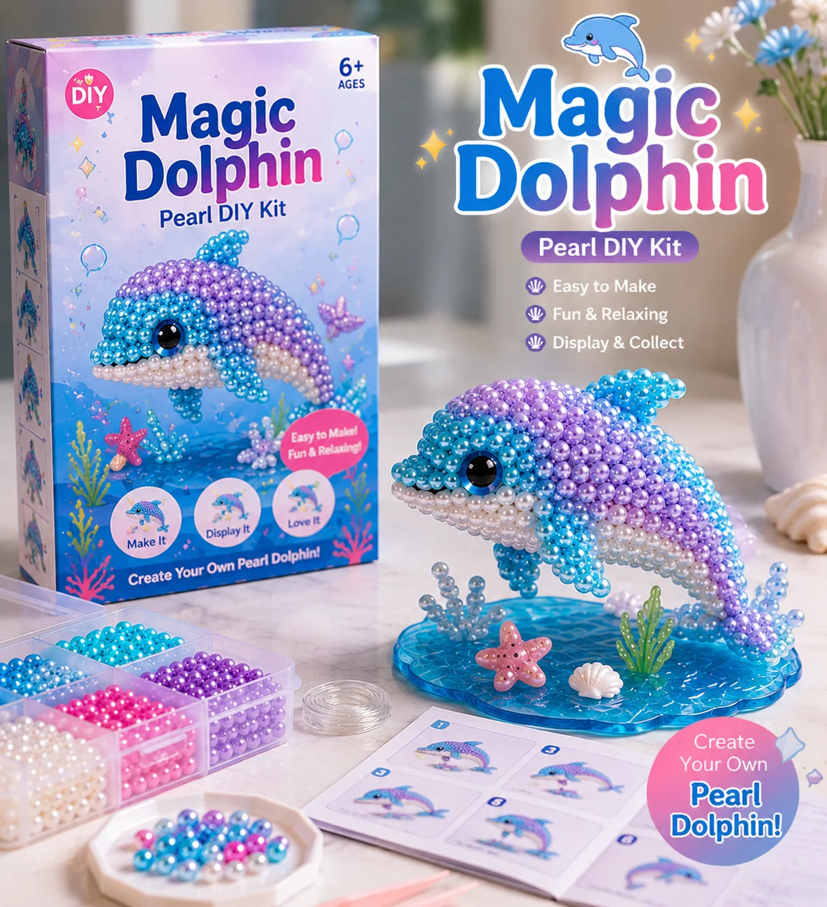 PearlCraft – Ocean Animal Bead Craft Kit