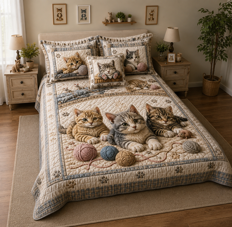 SnuggleNest – Luxury All-Season Cat Bedding Collection
