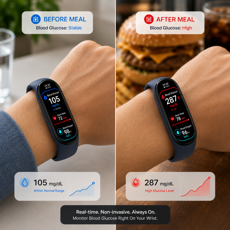 VitalSync – Advanced Health & Activity Smart Band