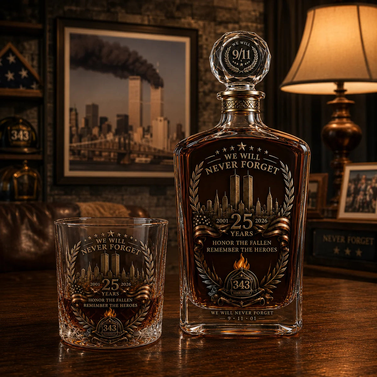 FreedomLegacy – 25th Anniversary Tribute Decanter Set