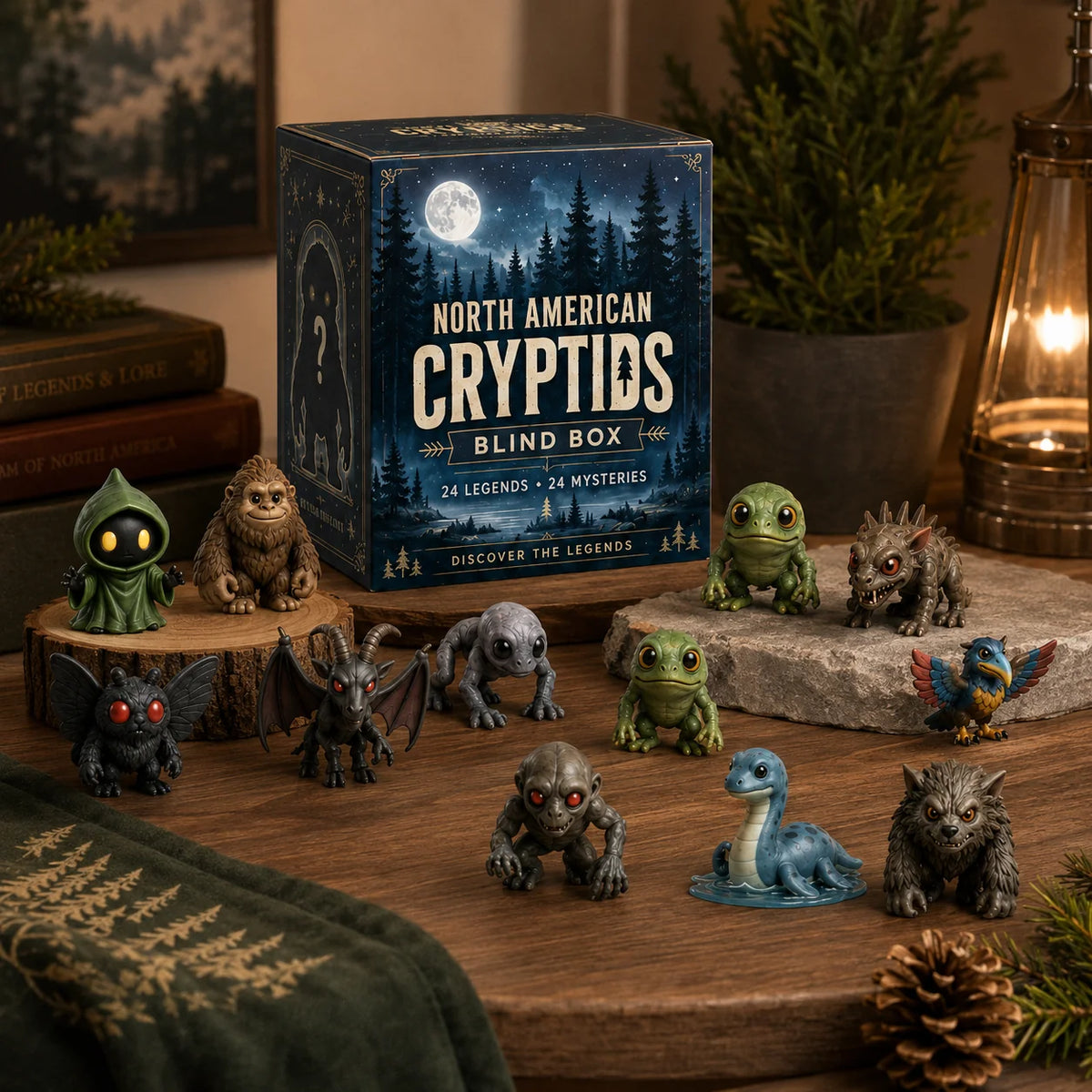 NorthAmerican – Cryptids 24-Piece Blind Box Collection