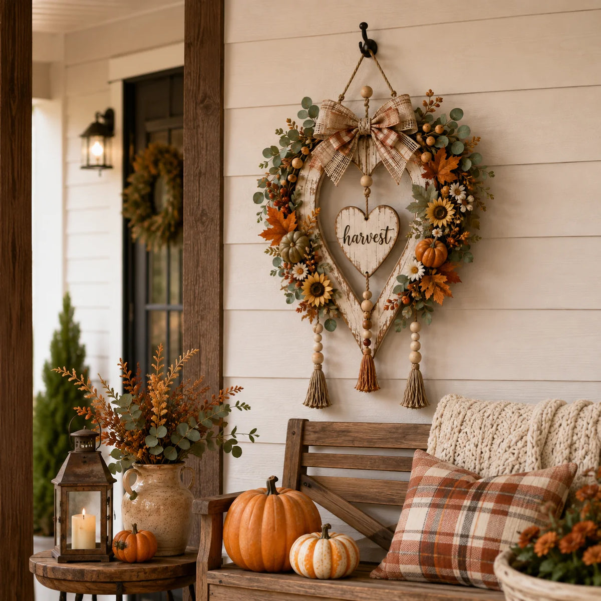 AutumnHeart – Harvest Pumpkin Farmhouse Decor