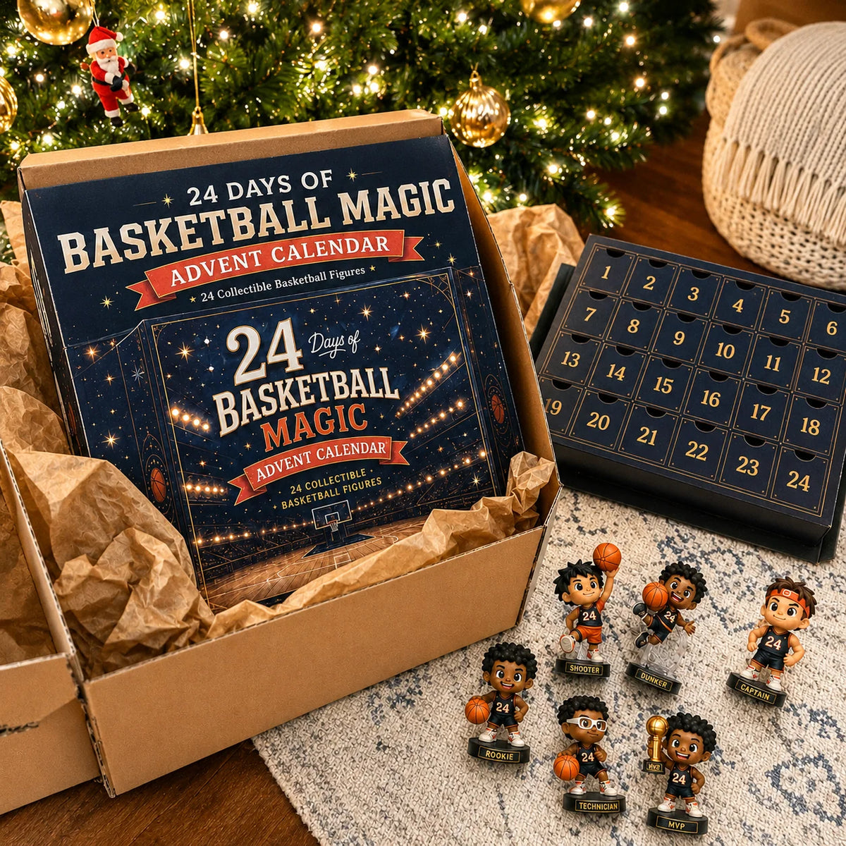 HoopMagic – 24-Day Basketball Christmas Calendar