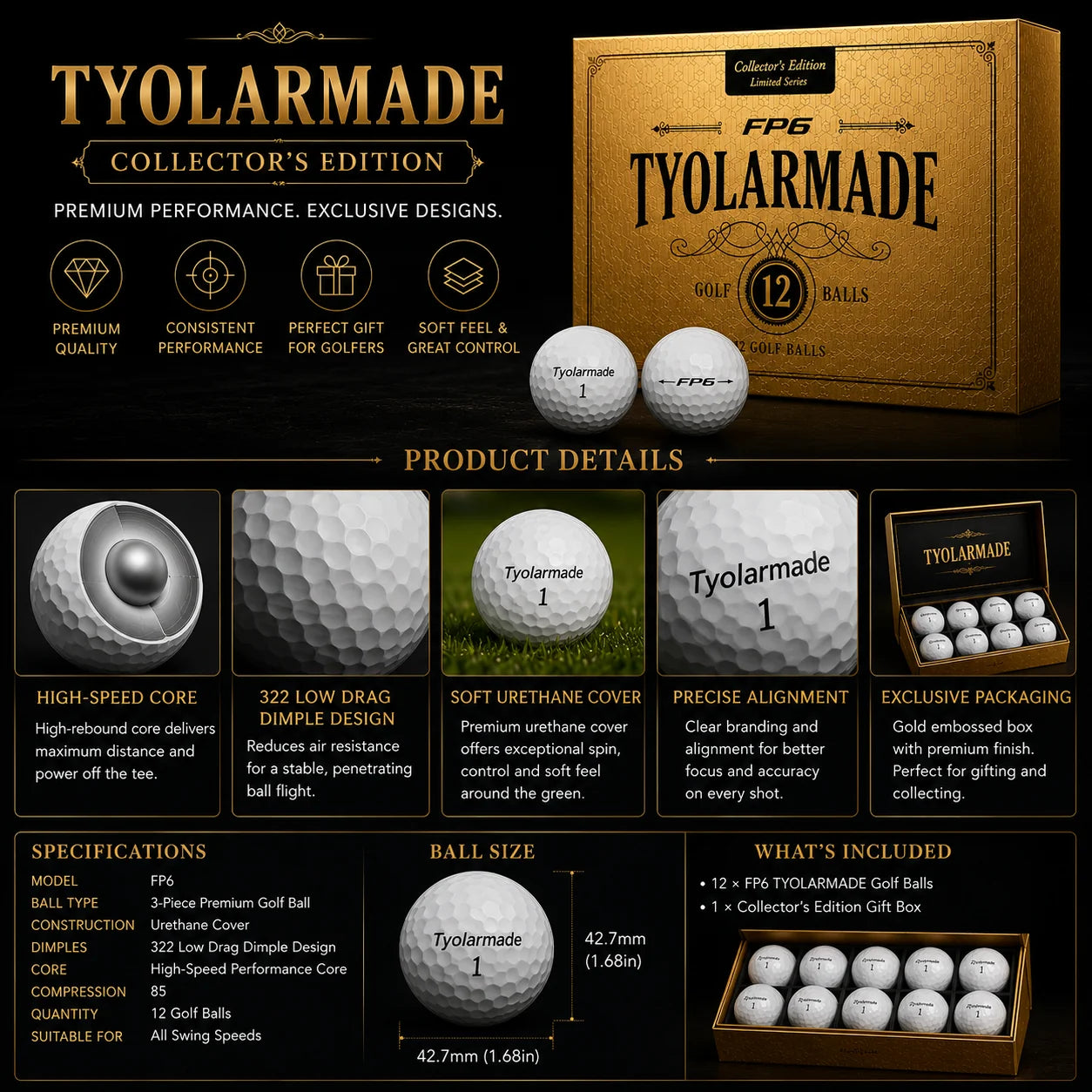 GrandSlam – Elite Performance Golf Balls