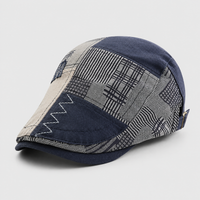 VintageVale – Classic Patchwork Newsboy Cap