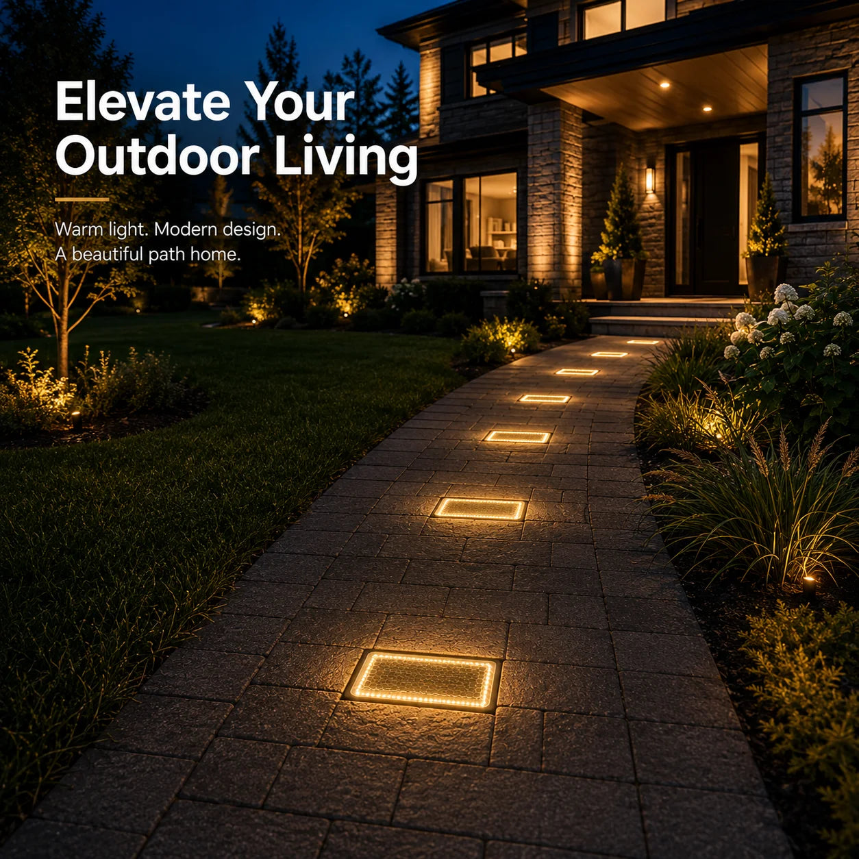 WalkLume – Premium Solar Paver Pathway Lighting