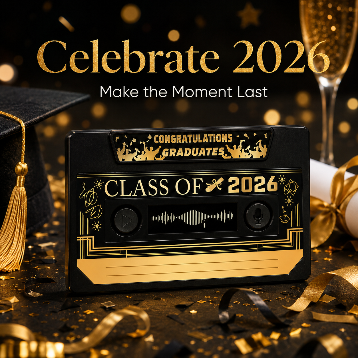 EchoLegacy – Personalized Graduation Voice Keepsake