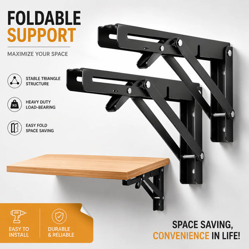 SpaceLift – Heavy Duty Folding Shelf Brackets