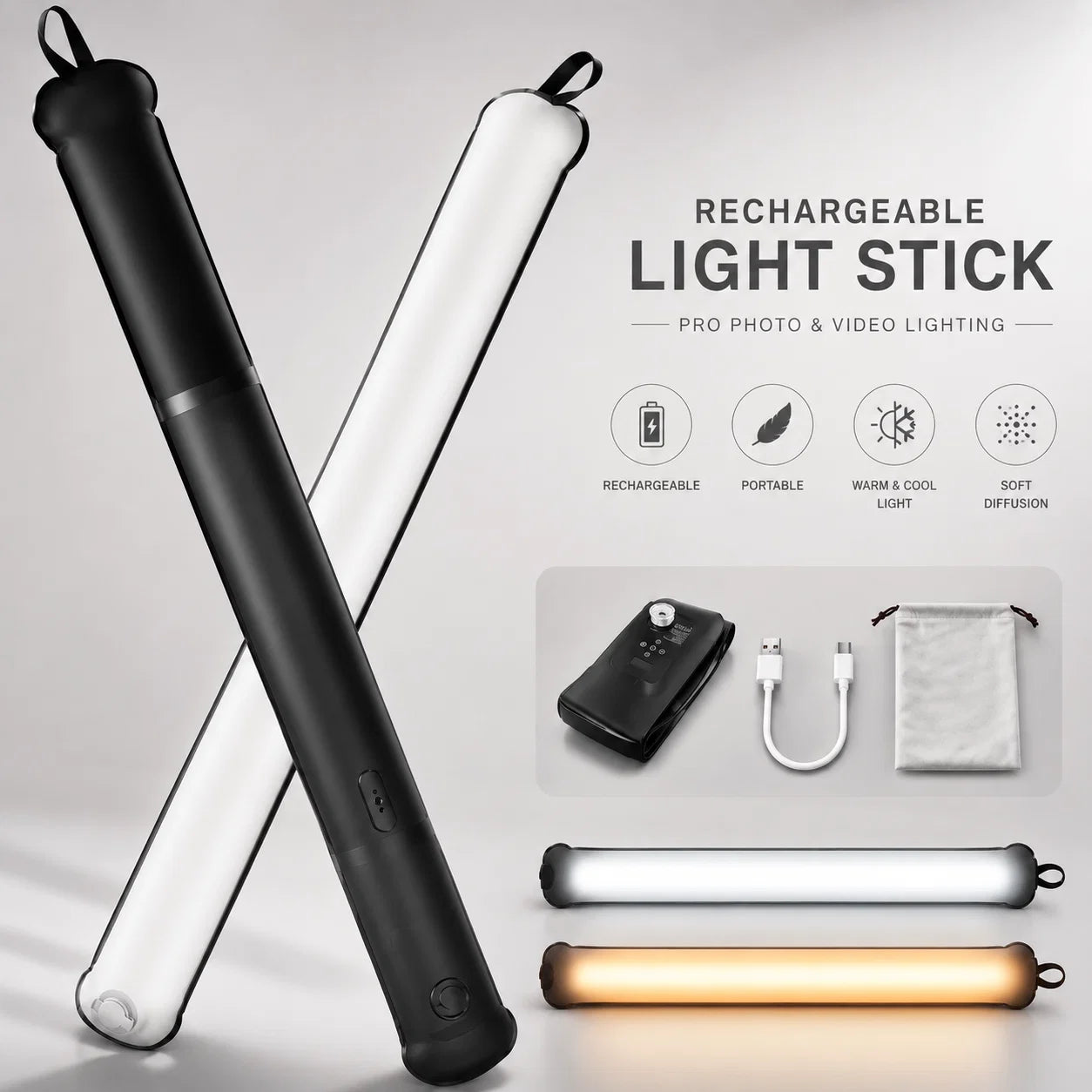 GlowAir – Inflatable LED Light Stick