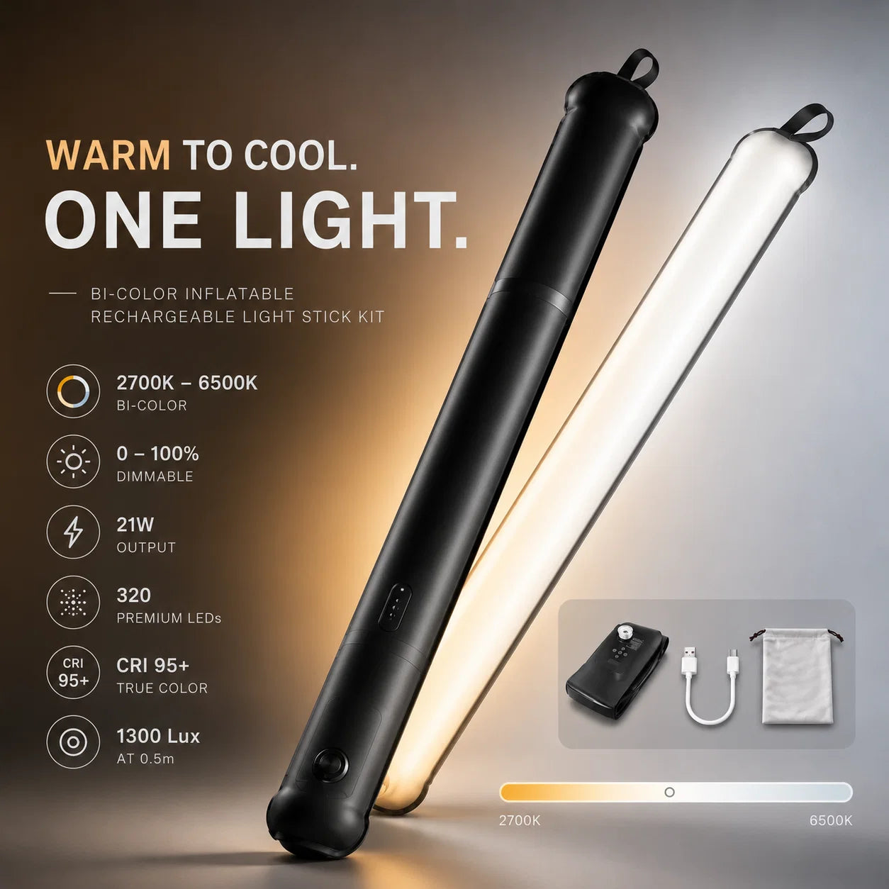 GlowAir – Inflatable LED Light Stick