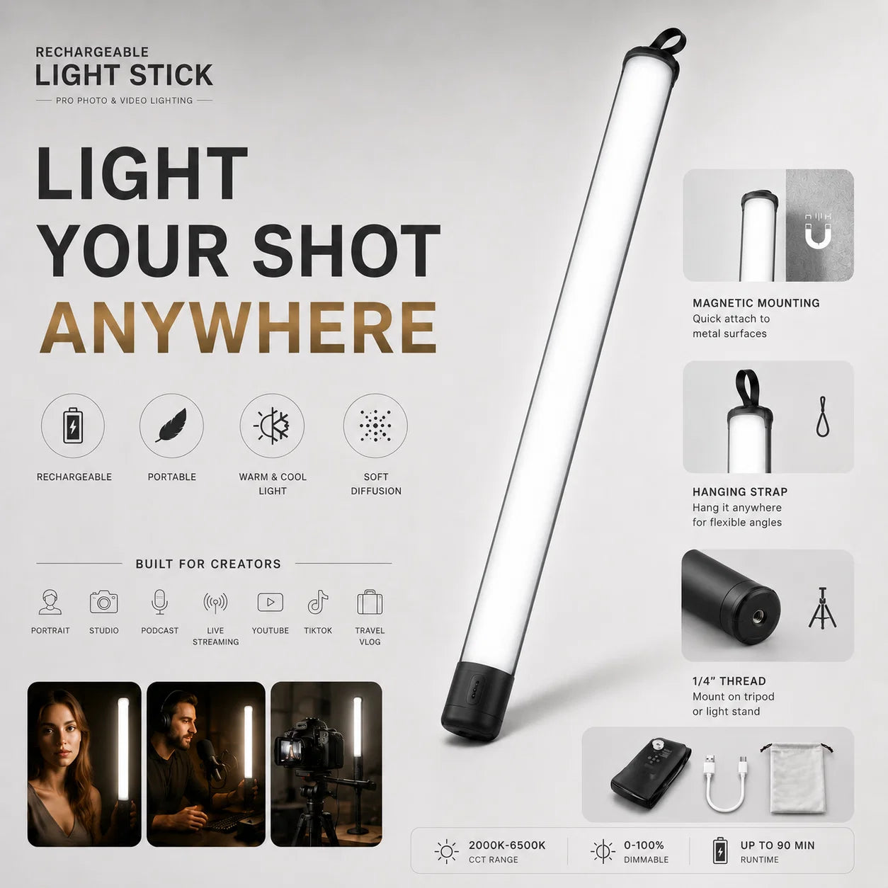 GlowAir – Inflatable LED Light Stick