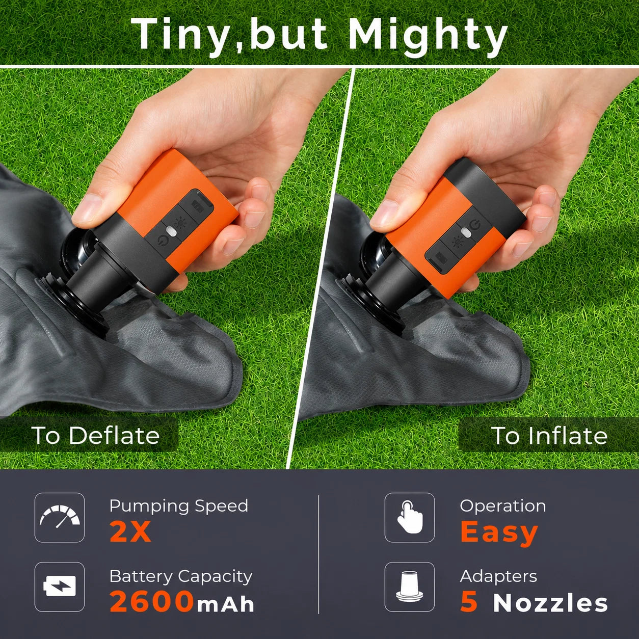 AirSwift – Rapid Rechargeable Air Pump