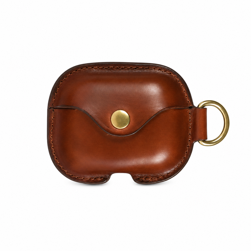 HeritageCraft – Vintage Full-Grain Leather Snap Wallet
