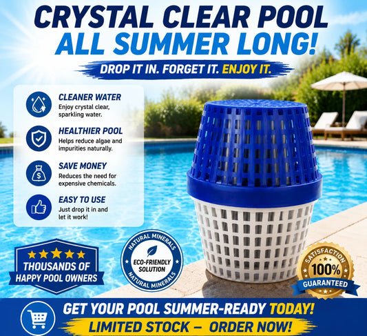 PureFlow – Crystal Clear Pool Water Mineral Cleaner