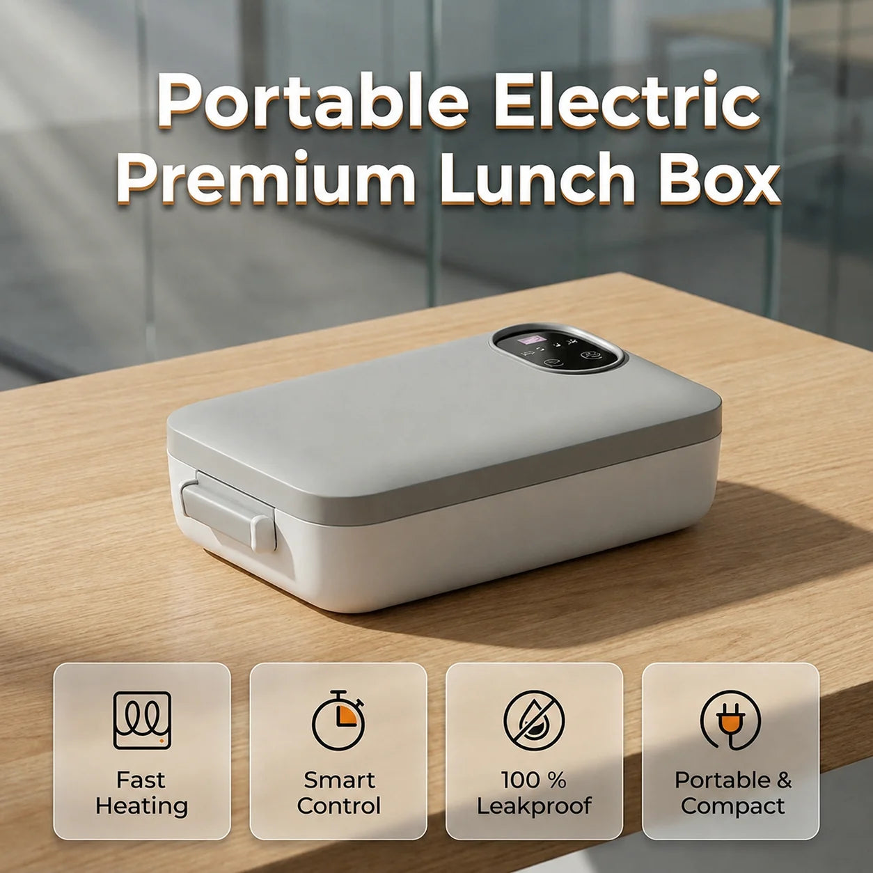 LunchVolt – Portable Deluxe Meal Warmer