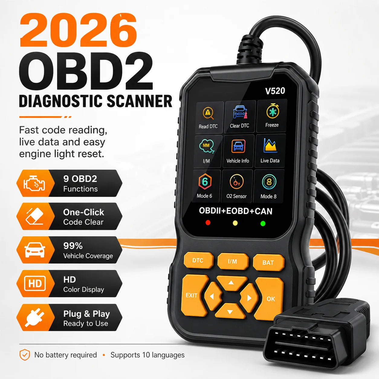 CarSense – Smart OBD2 Diagnostic Scanner
