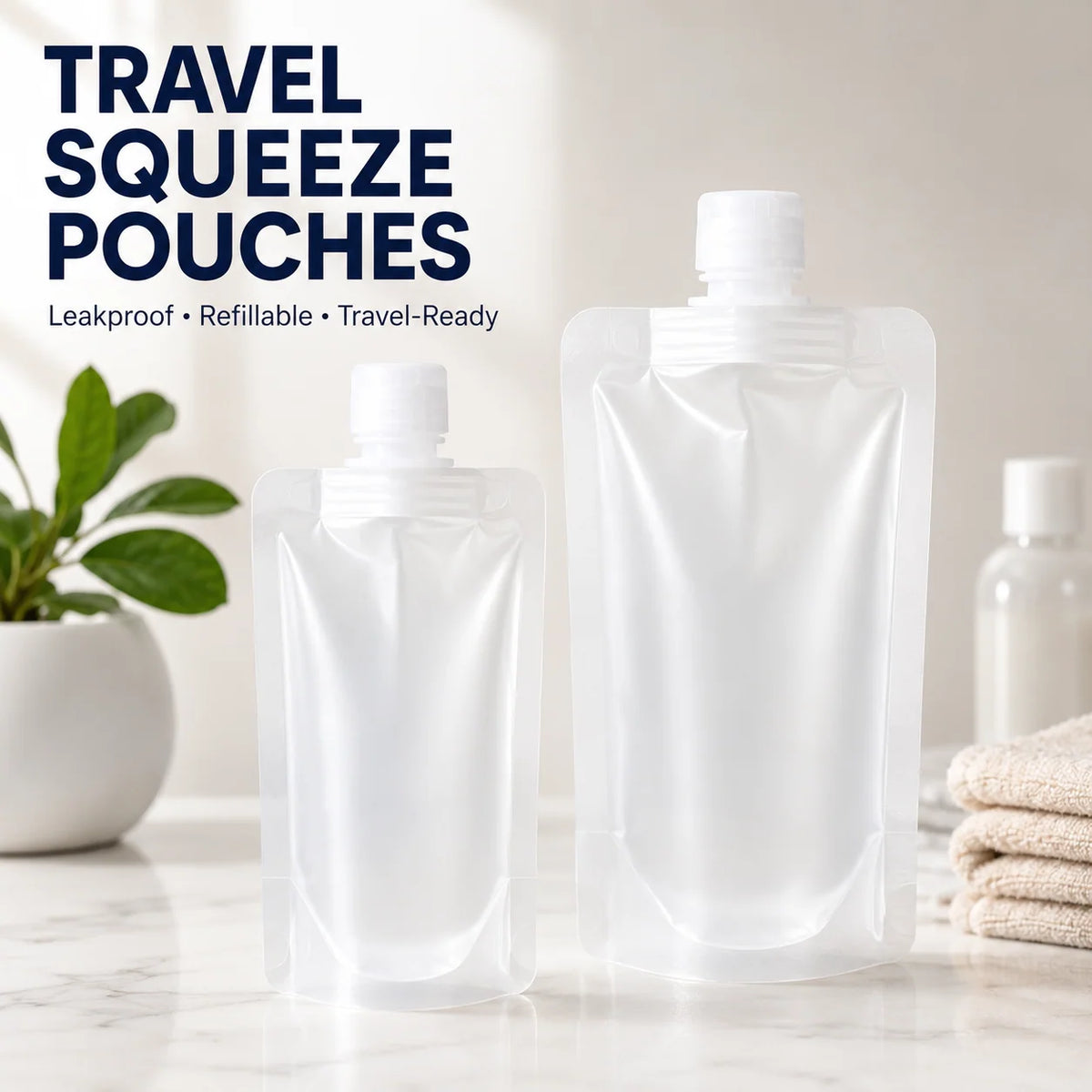 PourMate – Reusable Travel Liquid Containers