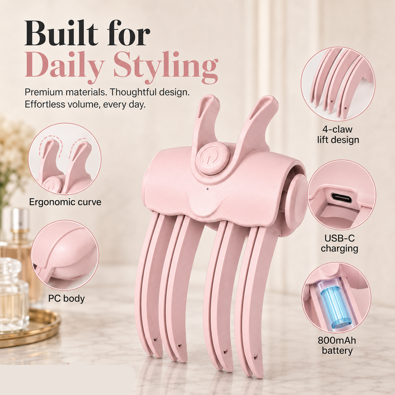VoluLift – Rechargeable Hair Root Styling Clip