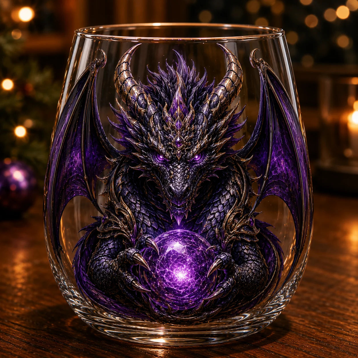 DragonForge – Mythic Embossed Whiskey Glass