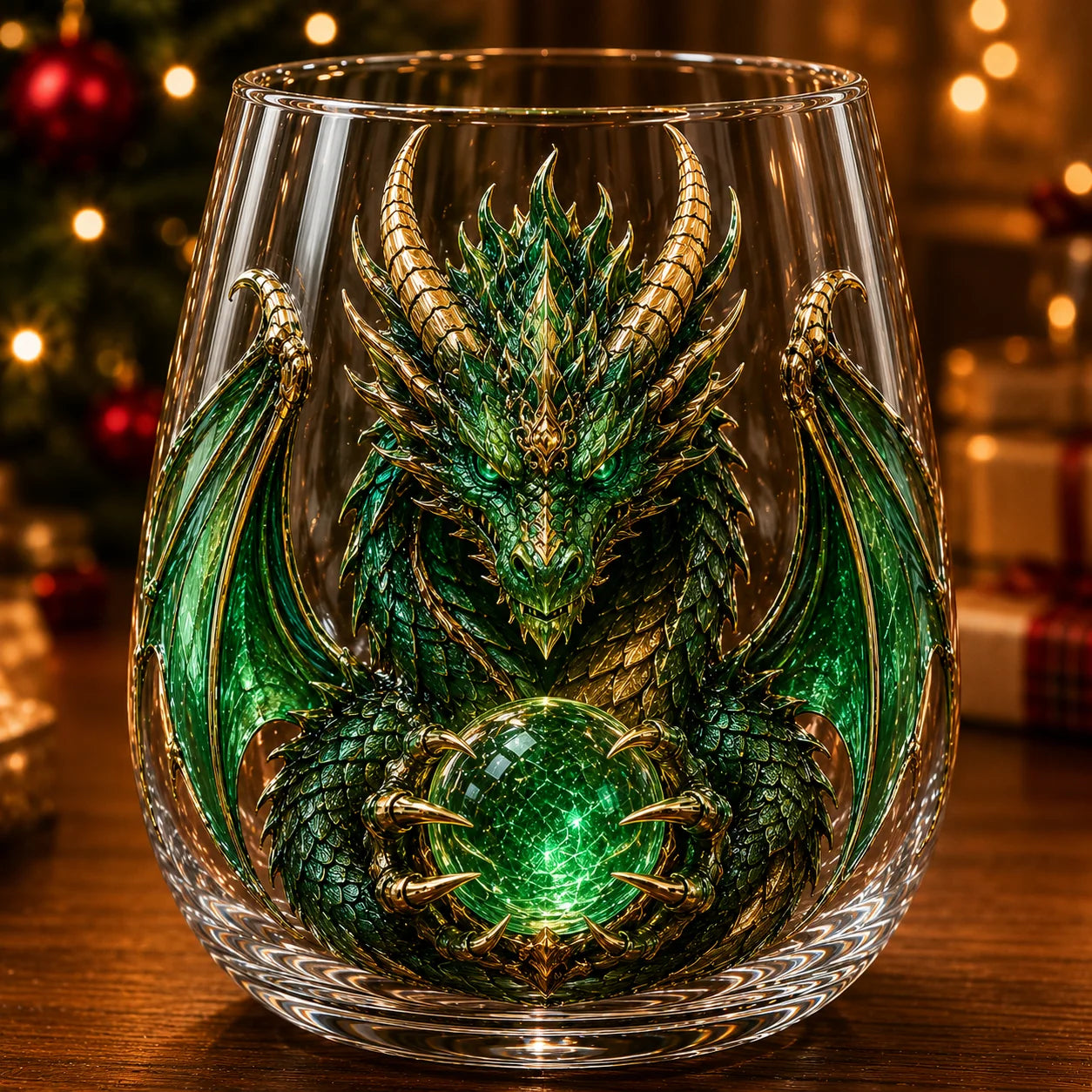 DragonForge – Mythic Embossed Whiskey Glass