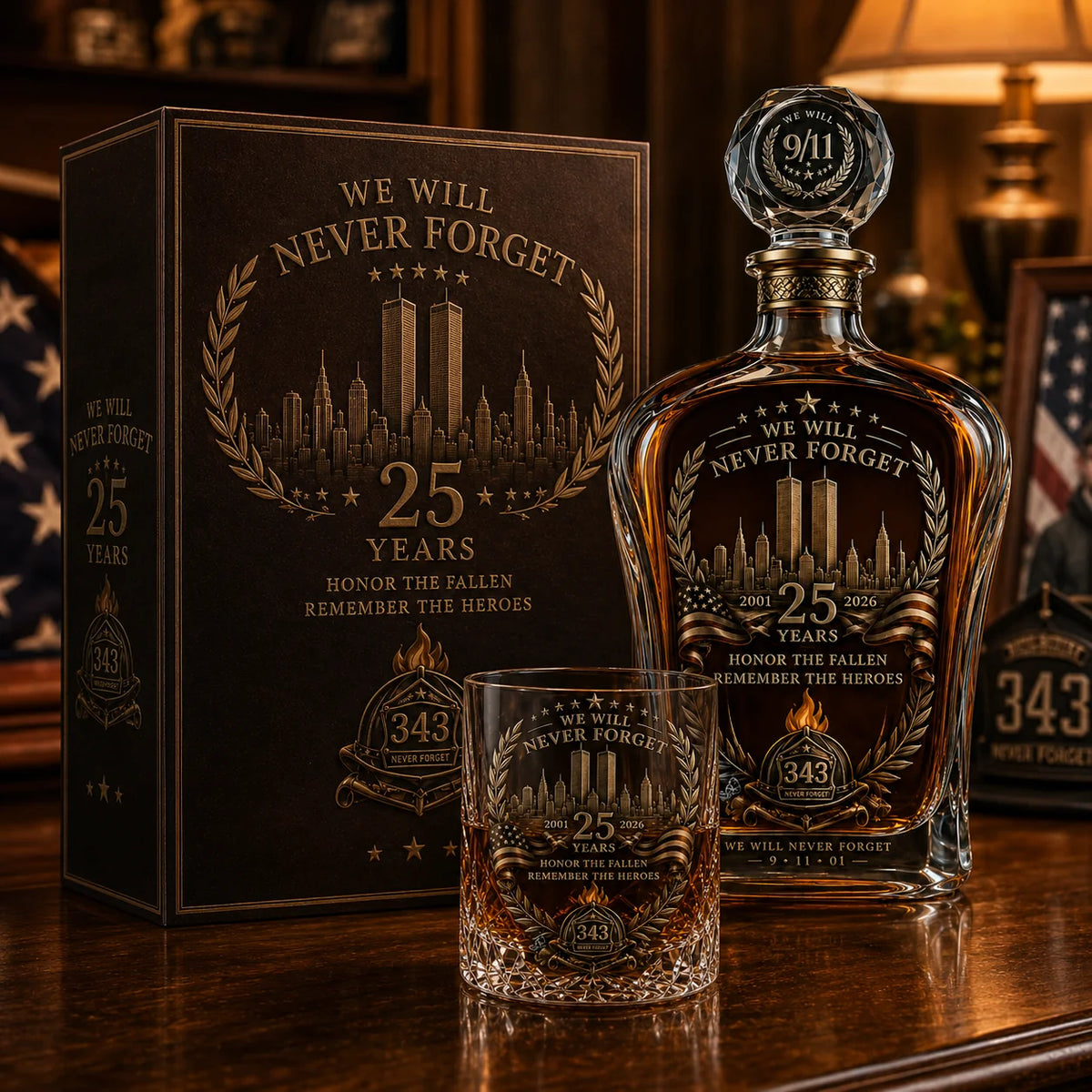 FreedomLegacy – 25th Anniversary Tribute Decanter Set