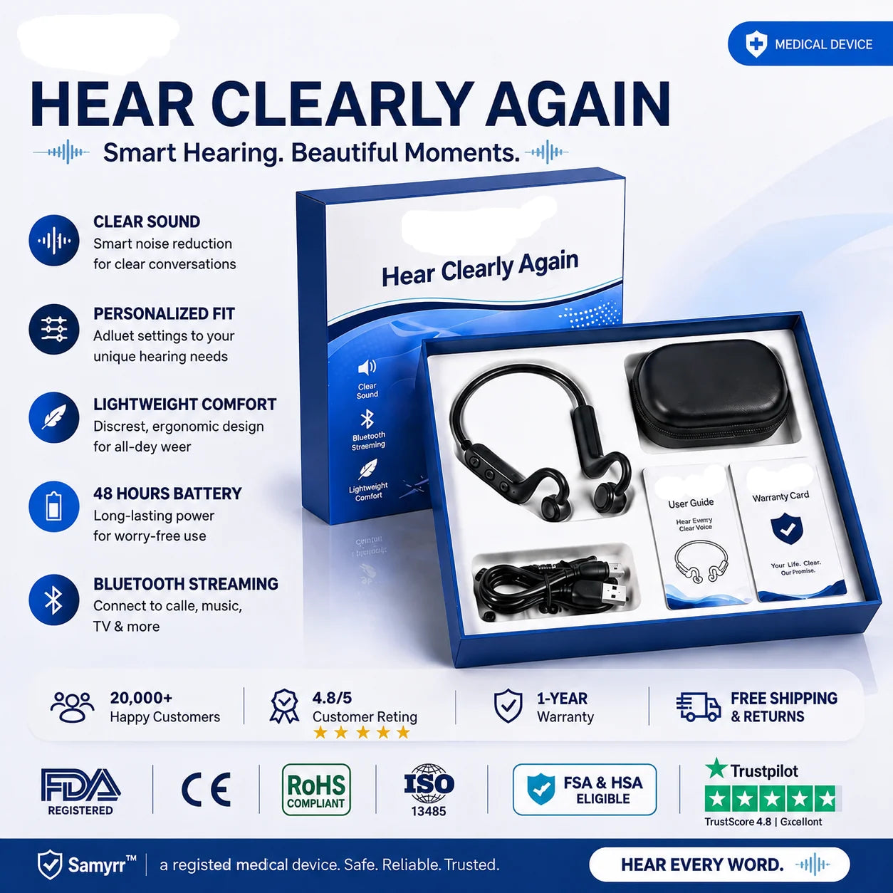 HearEase – Smart Digital Hearing Aid