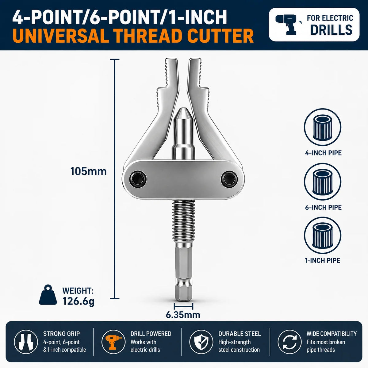 ThreadFix – Broken Pipe Fitting Removal Tool