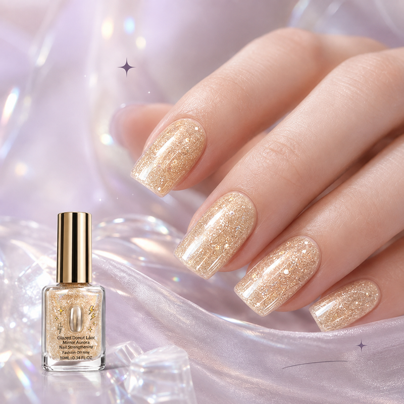 LilacLustre – Glossy Nail Strengthening & Protection Treatment