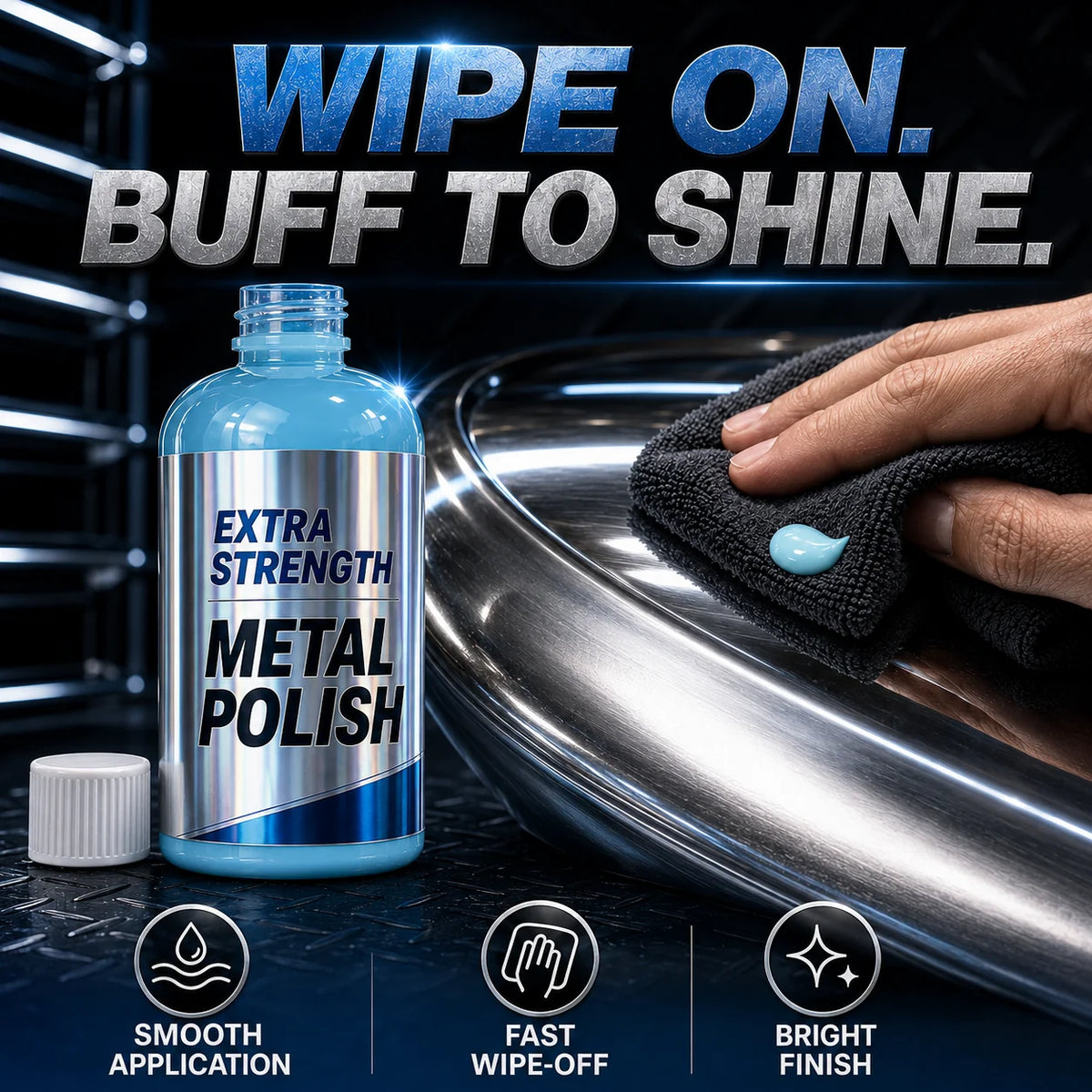 MetalVanta – Heavy-Duty Metal Shine Polishing Compound