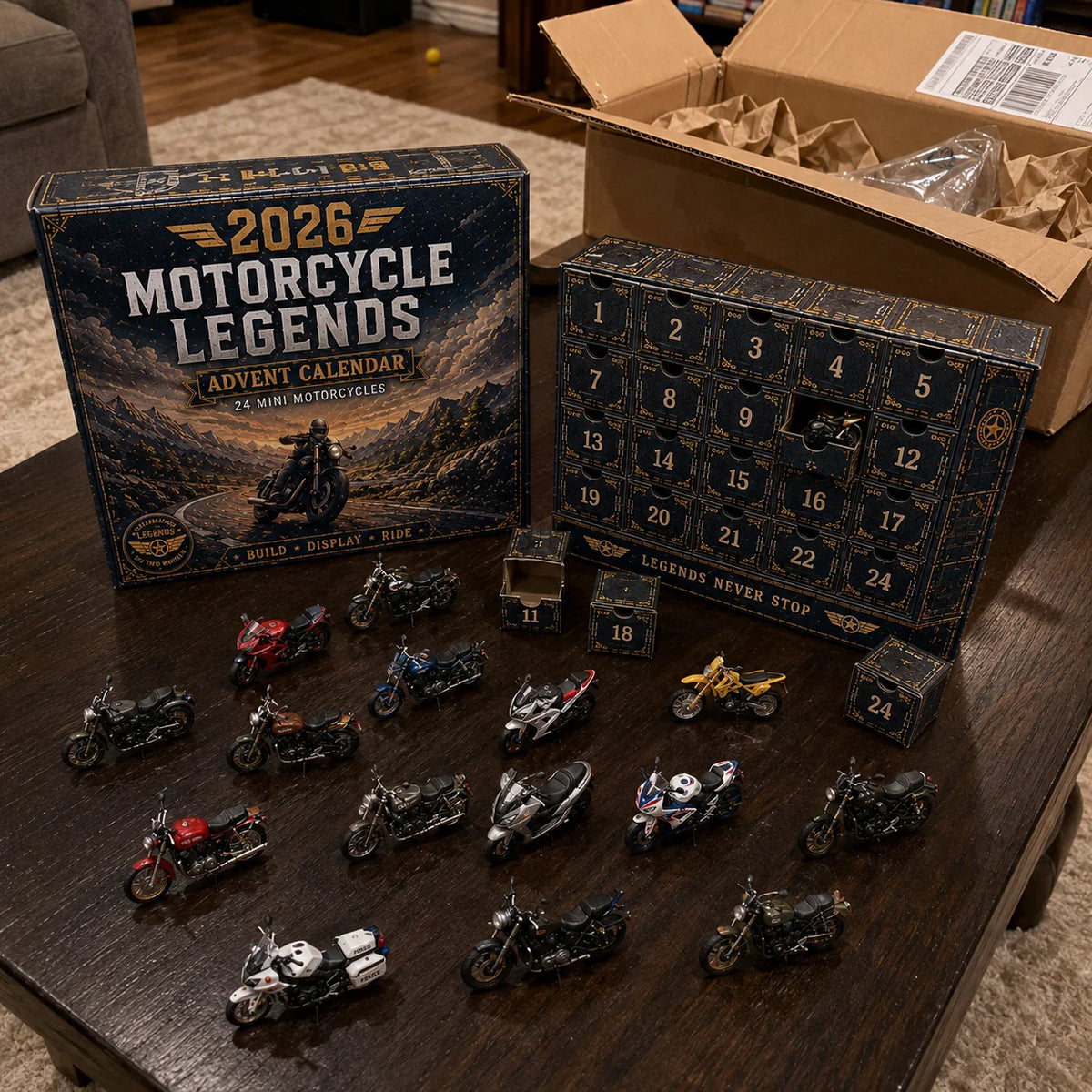 MotoLegacy – 24 Legendary Rides Christmas Countdown