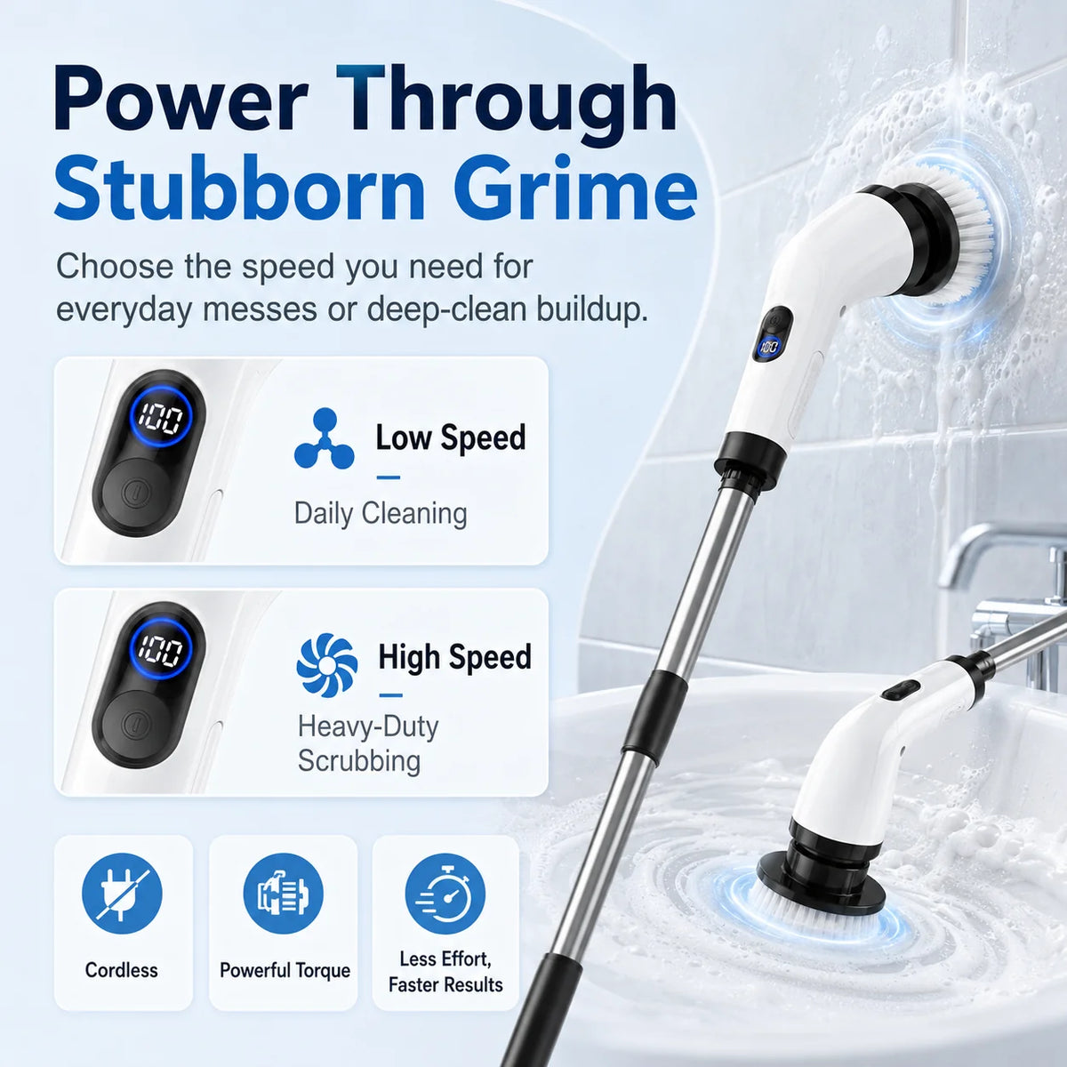 SpinVanta – 7-In-1 Electric Spin Scrubber